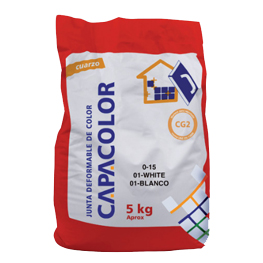 Mortero cementoso deformable e impermeable de elevada finura para rejuntado en revestimientos y pavimentos.