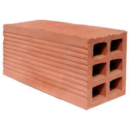 Ladrillo hueco doble para la realización de muro no portante, ya sea para cerramientos o tabiques divisorios y fachadas