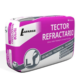 Saco Cola Refractario para ladrillo. Refractario barbacoas.