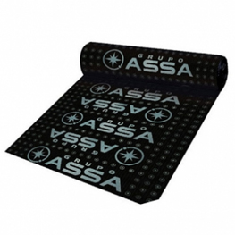 Assaplast 40 FV es una lámina de betún modificado con plastómeros, de 4 kg/m², con armadura de fieltro de fibra de vidrio y terminación antiadherente plástico en ambas caras.